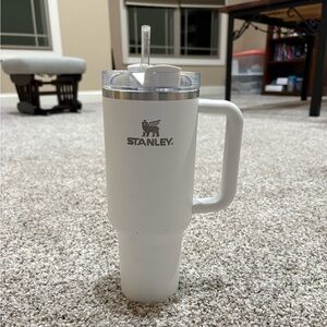 Stanley White Travel Tumbler with Handle